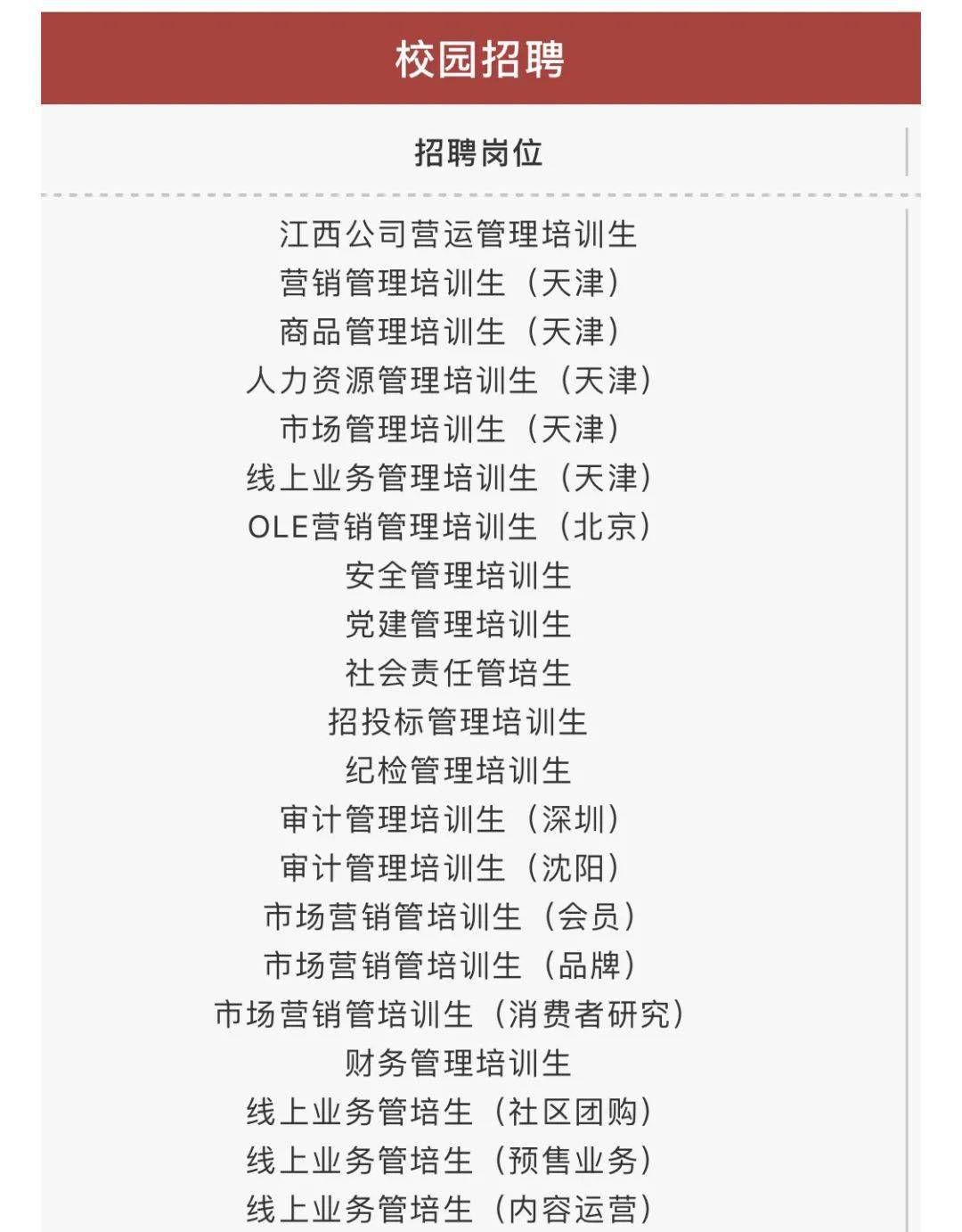 从化华润万家最新招聘